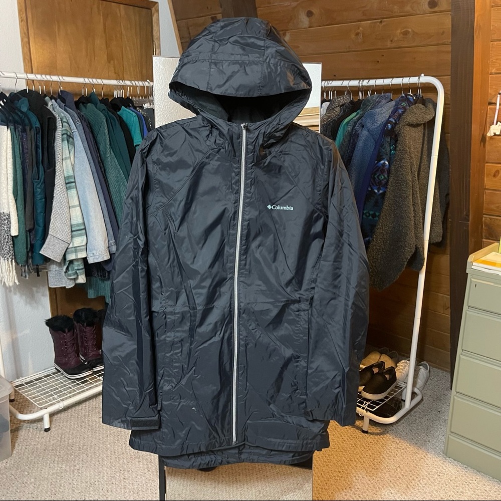 Columbia Switchback Lined Rain Jacket - Size Large - Womens
